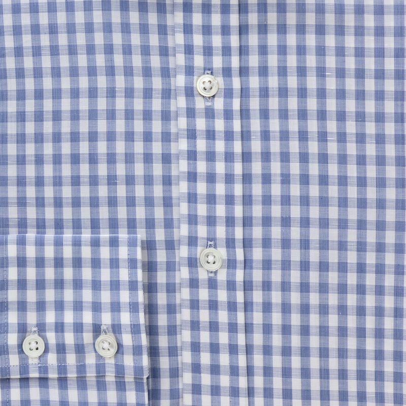 Navy Gingham Zephirlino Shirt – Emma Willis